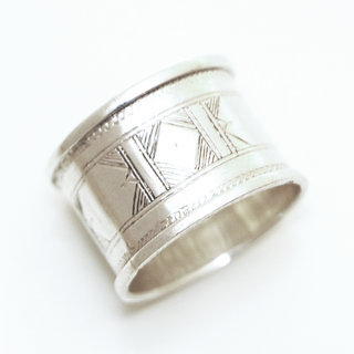 Bijoux ethniques touareg bague en argent 925 massif anneau alliance de mariage duo homme femme large grave - Niger 122