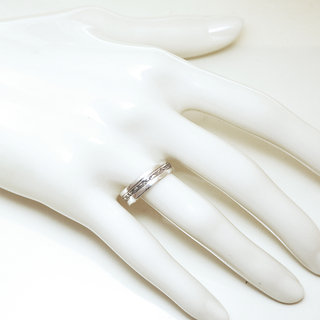 Bijoux ethniques touareg bague en argent 925 massif anneau alliance de mariage duo homme femme fine grave - Niger 156 b