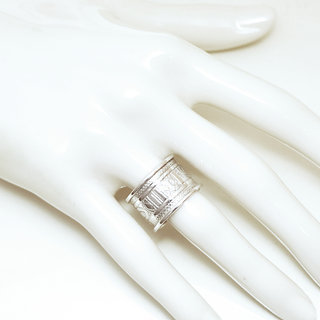 Bijoux ethniques touareg bague en argent 925 massif anneau alliance de mariage duo homme femme large grave motifs - Niger 158 b