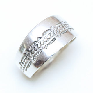 Bijoux ethniques touareg bague en argent 925 massif anneau alliance de mariage duo homme femme phalanges fine grave - Niger 177 a