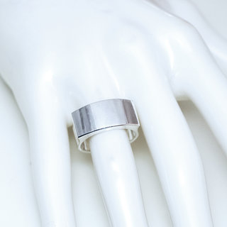 Bijoux ethniques touareg berbres crateur bague en argent 925 massif homme femme contemporaine design lisse classique moderne - Niger 187c