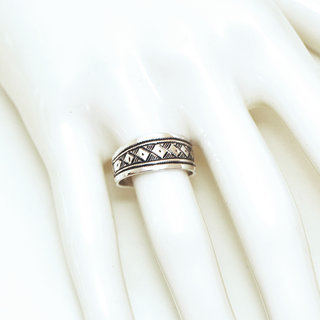 Bijoux ethniques touareg bague anneau alliance en argent 925 massif homme femme berbres mariage gravure prnom personnalise fine grave - Niger 195 b