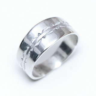 Bijoux ethniques touareg berbres bague en argent 925 massif homme femme anneau alliance fine gravure prnom date personnalise personnalisable artisanale - Niger 221 a