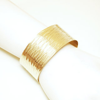 Bijoux ethniques touareg bracelet manchette femme large raye design ajustable ouvert peul fulani bronze dor or - Mali 023 b