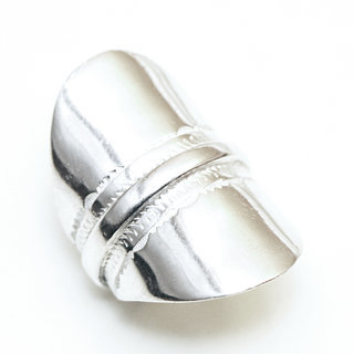 Bijoux ethniques touareg bague en argent 925 berbres femme homme berbre personnalise navette longue grave gravure artisanale losange - Niger 342 a