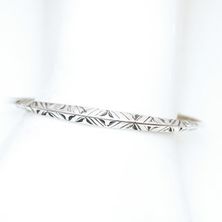 Bijoux ethniques touareg berberes bracelet en argent 925 massif homme femme enfant gourmette jonc ouvert angle grav - Niger 130 b