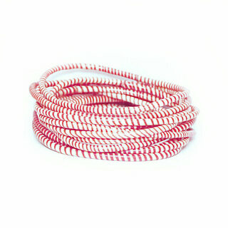 Bijoux Africains Bracelet Jokko Plastique Recycl Tendance Ethniques Rouge Rose Grenadine Groseille Lot de 12 - Mali 104 a